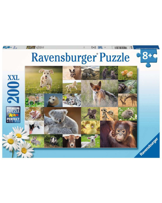 Puzzle Adorables bébés animaux - de 8 ans