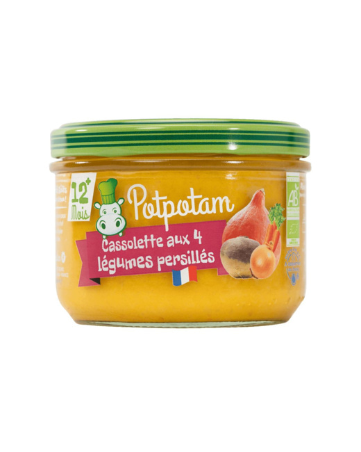 Cassolette aux 4 légumes persillés