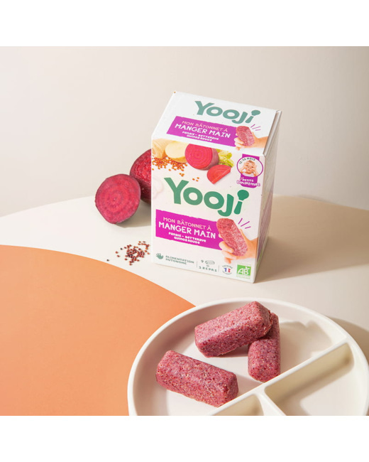 Bâtonnet manger main : Betterave, quinoa rouge