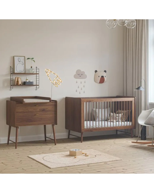 Chambre bébé évolutive 2 éléments Roseau