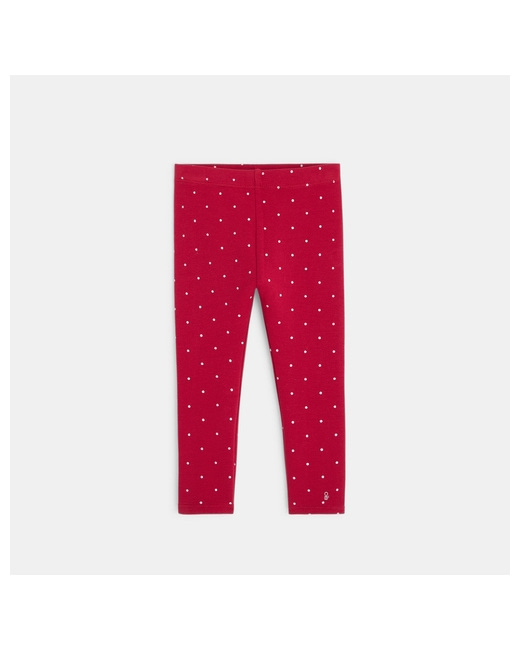 Legging molleton bio imprimé pois