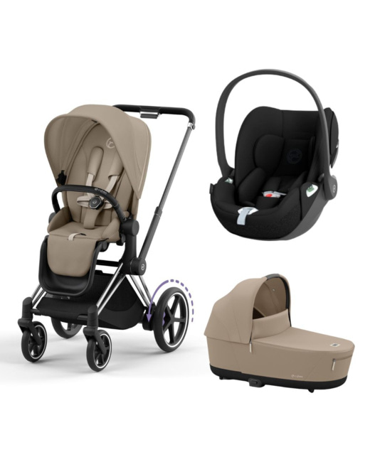 Poussette Trio E-Priam 2 + Siège Auto Cloud T I-Size + Nacelle