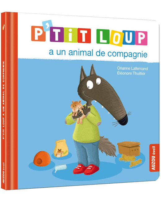 Livre P'tit Loup a un animal de compagnie