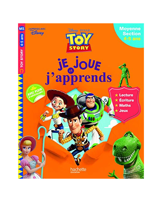 Toy Story - Je joue et j'apprends Moyenne Section (4-5 ans)