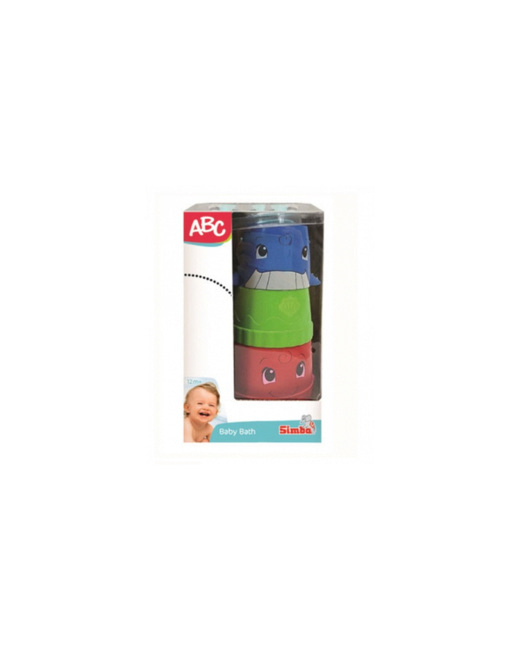 Jouet de bain pots empilables
