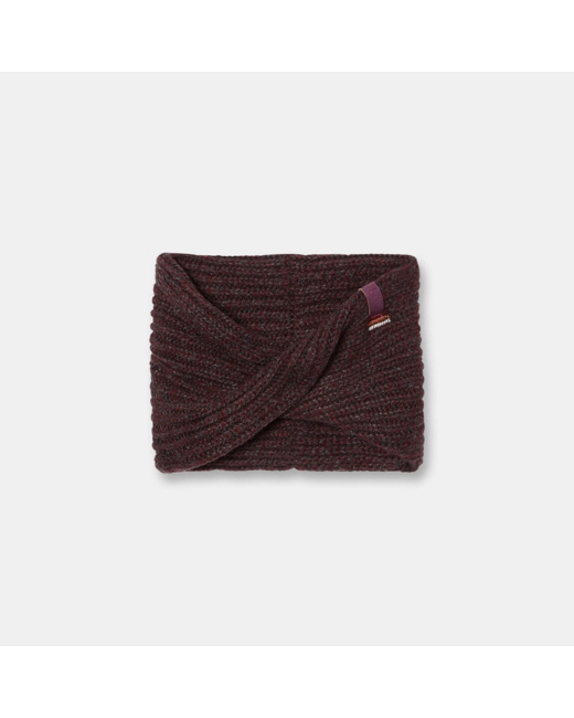 Snood en tricot côtelé