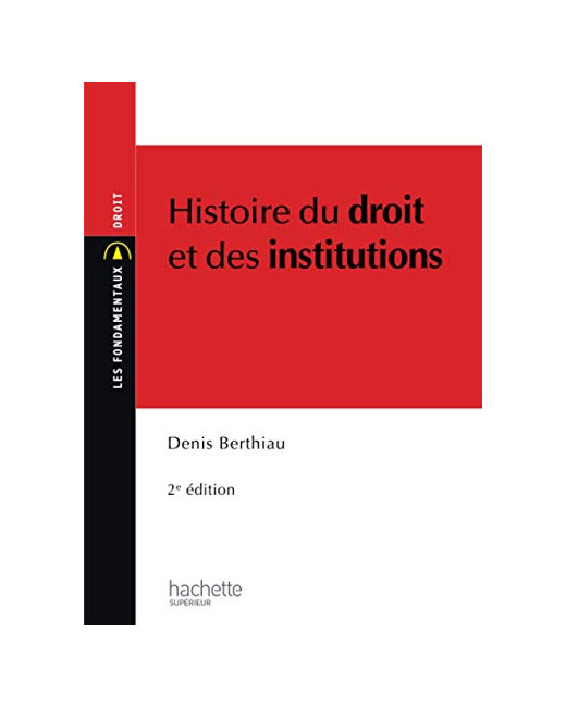 Histoire du droit et des institutions