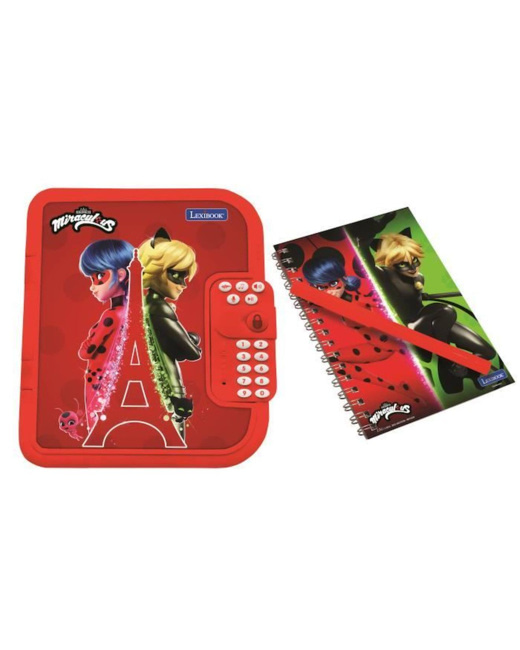 Journal intime électronique avec coffre-fort Miraculous
