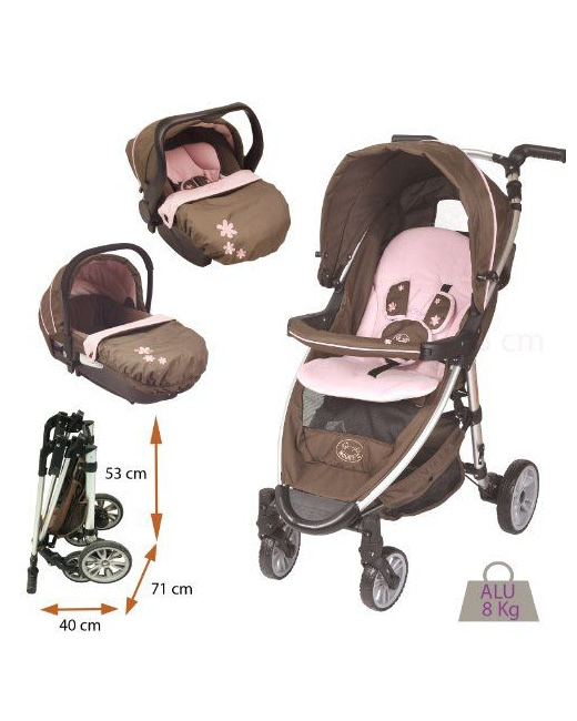 Poussette Trio OAKLAND 3 ROUES NOUKIE S Comparateur Avis Prix
