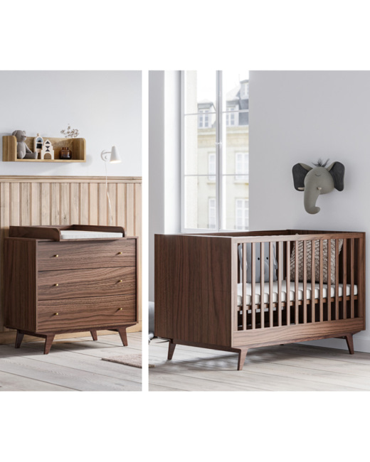 Chambre Duo Lit Commode Mid