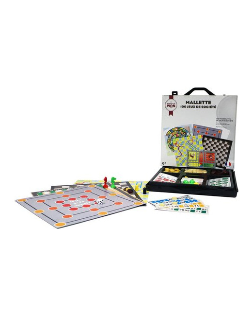 Mallette 100 jeux de société