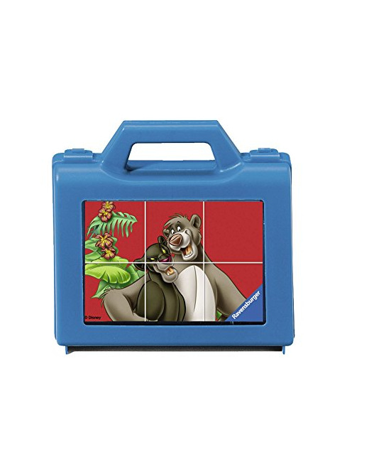 Puzzle - Disney - Amis des animaux - cubes - 6 pièces