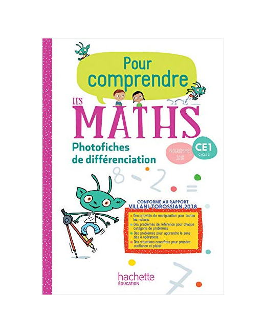 Pour comprendre les maths CE1 - Photofiches - Ed. 2019