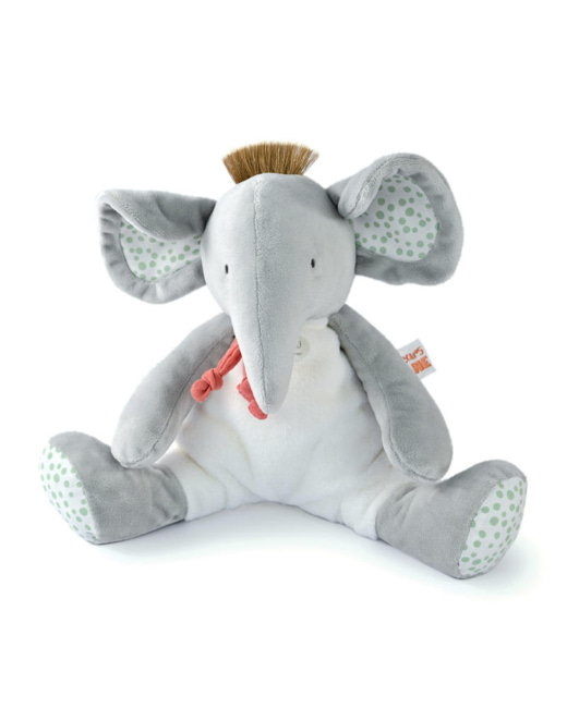 Peluche éléphant Pantin