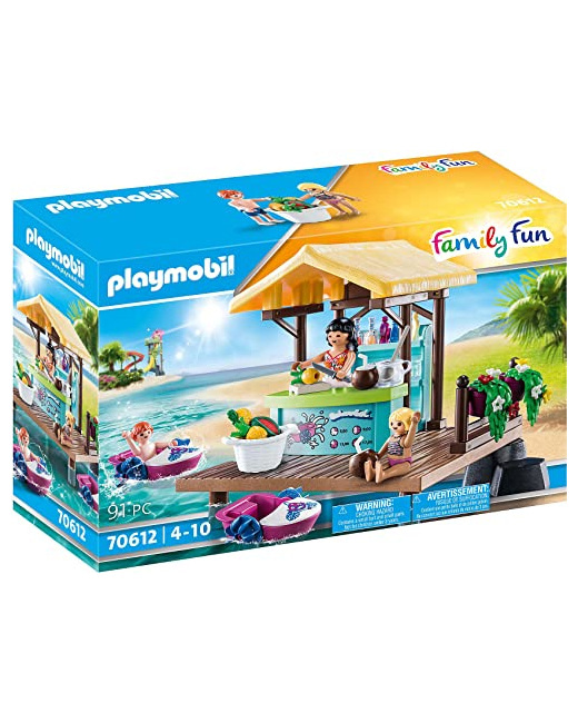 Playmobil Family Fun - Bar flottant et vacanciers