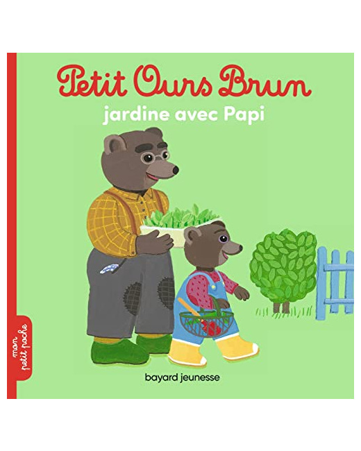 Petit Ours Brun jardine avec Papi