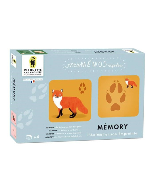 Mémo Rigolo L'animal et son empreinte