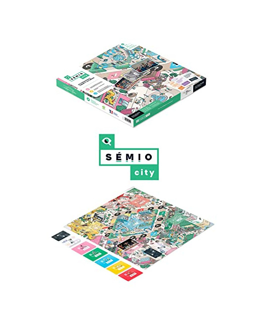 Sémio city - jeu coopératif d'éducation aux images et aux médias