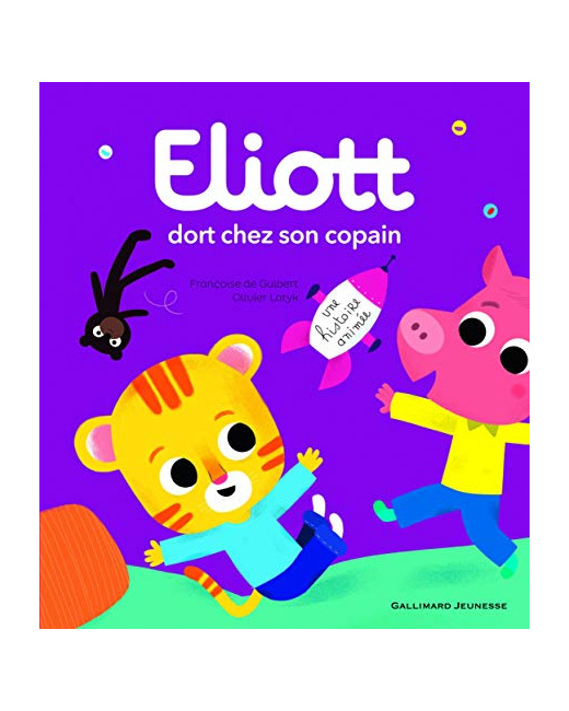Livre Eliott Dort Chez Son Copain