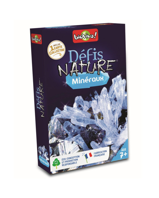 Jeu éducatif Défis Nature - Minéraux