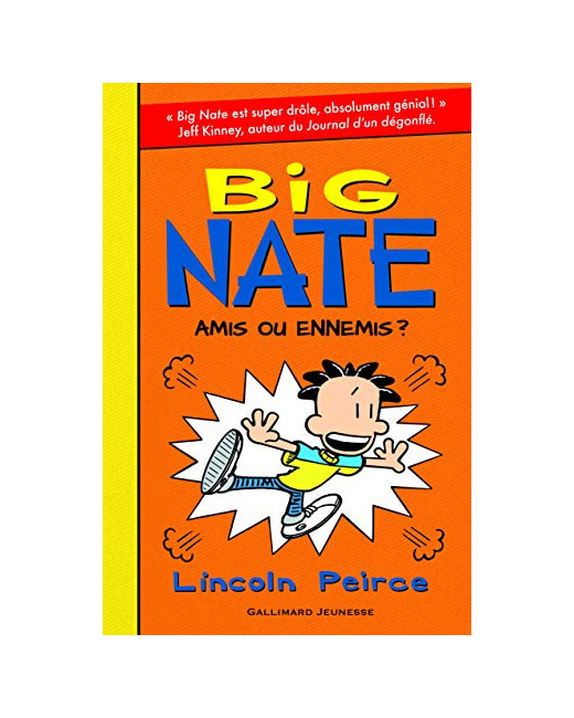 Livre Big Nate - 8. Amis Ou Ennemis? - Roman Cadet - De 8 À 12 Ans