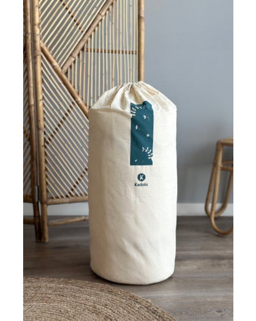 Sac de transport en tissu pour matelas de voyage roulé