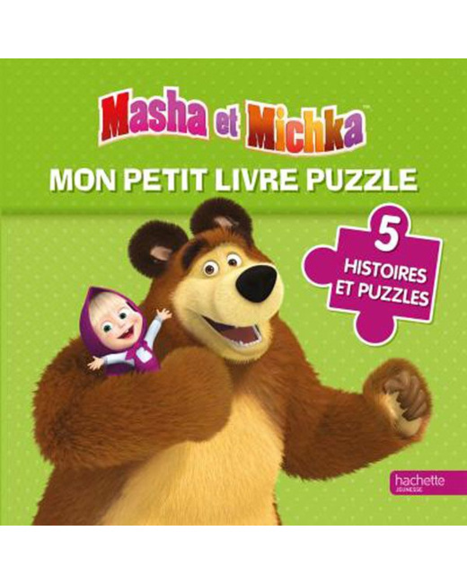 Mon petit livre puzzle Masha et Michka
