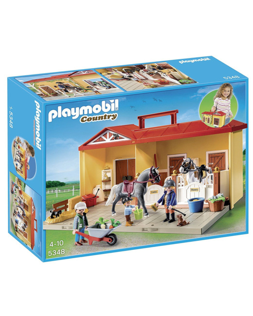 Playmobil Country - Écurie transportable PLAYMOBIL