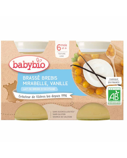 Desserts Lactés Pots lactés au lait de brebis francais bio