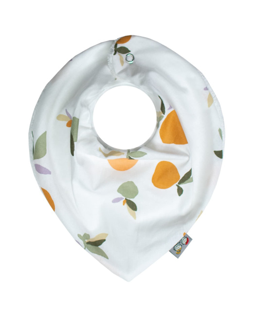 Bavoir bandana en coton, Clem