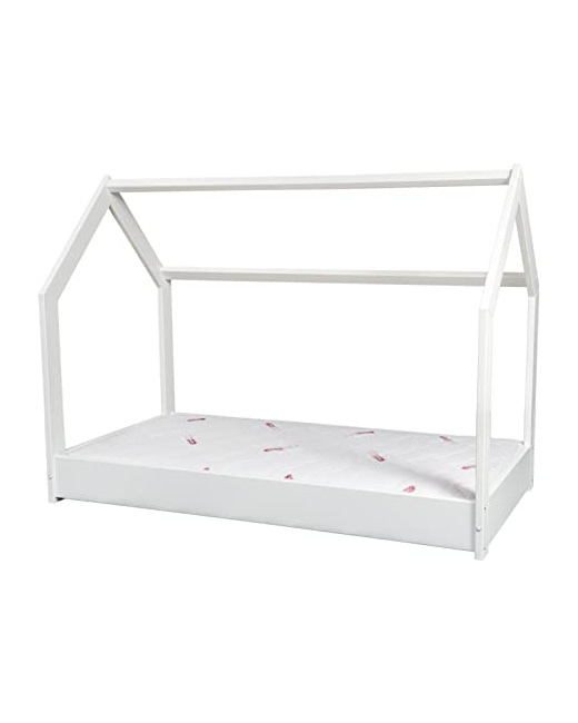 Lit maison cabane + matelas Standard