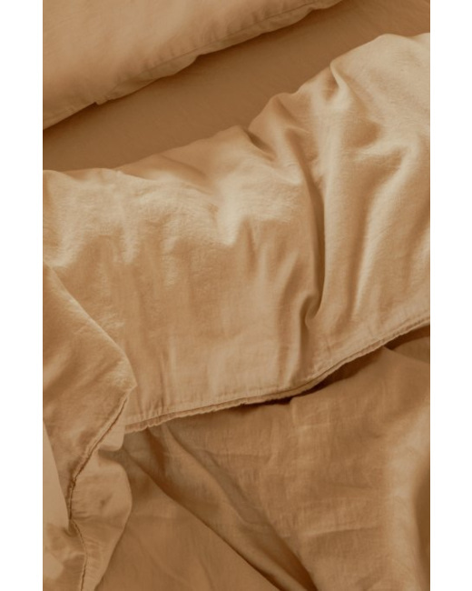 Housse de Couette bébé Satin de Coton Bio lavé