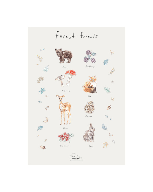 Poster Forest Friends
