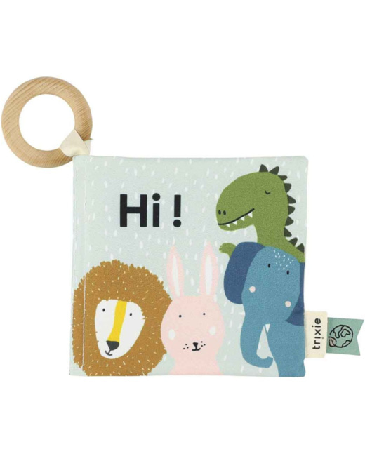 Livre bébé en tissu Animaux