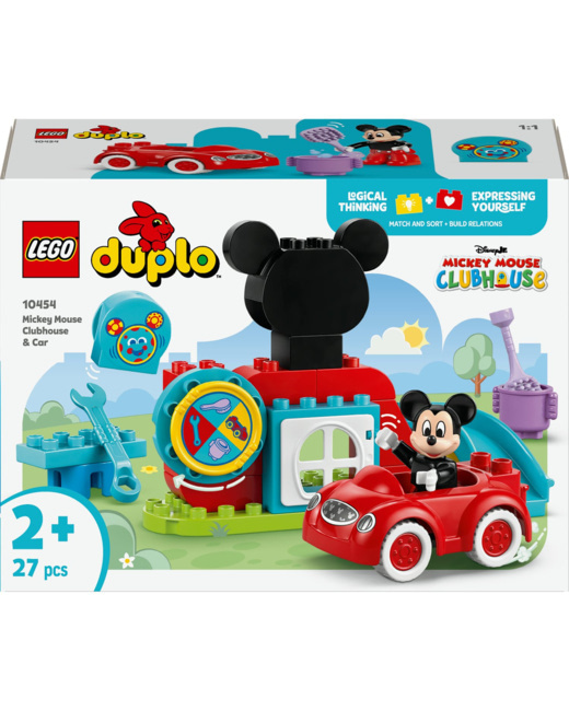 La maison et la voiture de Mickey Duplo