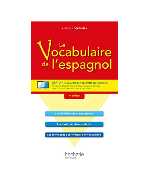 Le vocabulaire de l'espagnol