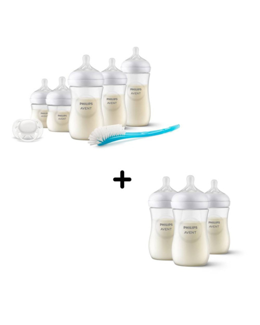 Coffret de 8 biberons pp Natural Response