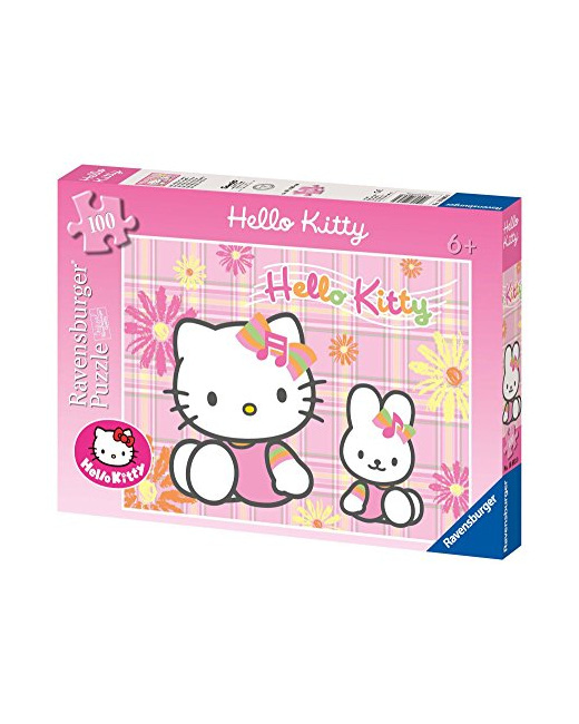 Puzzle - Hello Kitty au jardin - 100 pièces