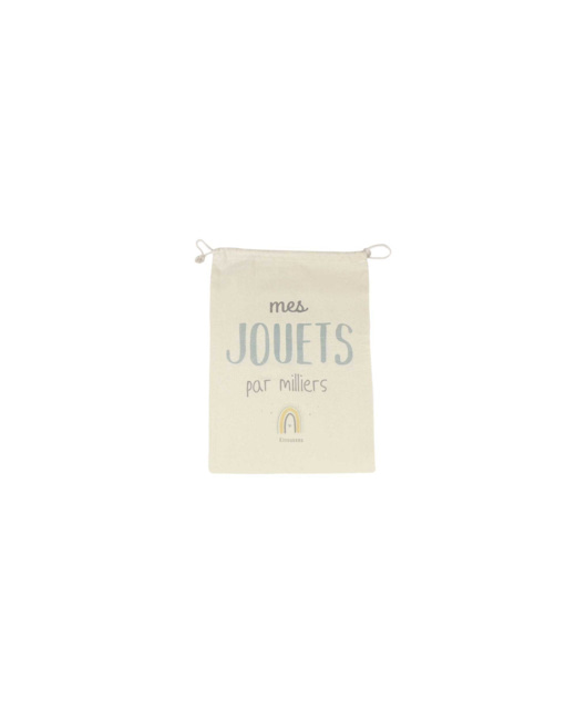 Sac à jouets en coton