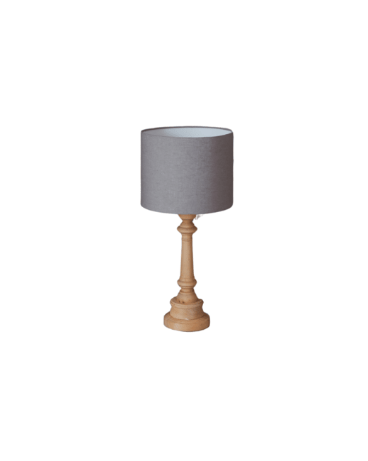 Grande Lampe de Chevet en Lin