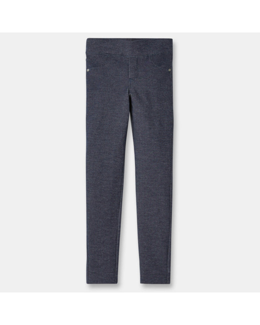 Jegging effet jean bleu fille