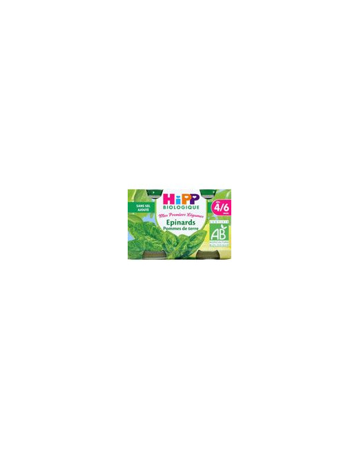 Epinards pommes de terre 125 g dès 4/6 mois