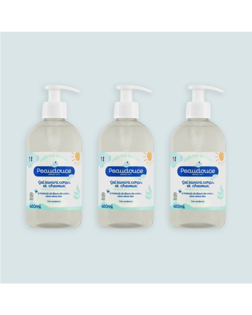 Lot de 3 gels lavants