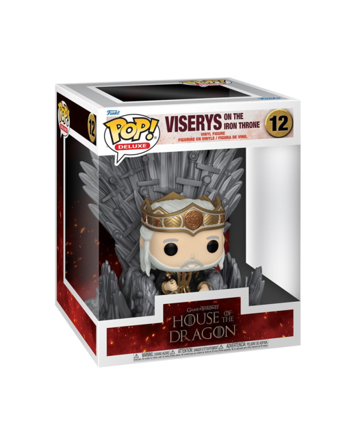 Figurine Viserys sur Le Trône de Fer House of the Dragon Pop