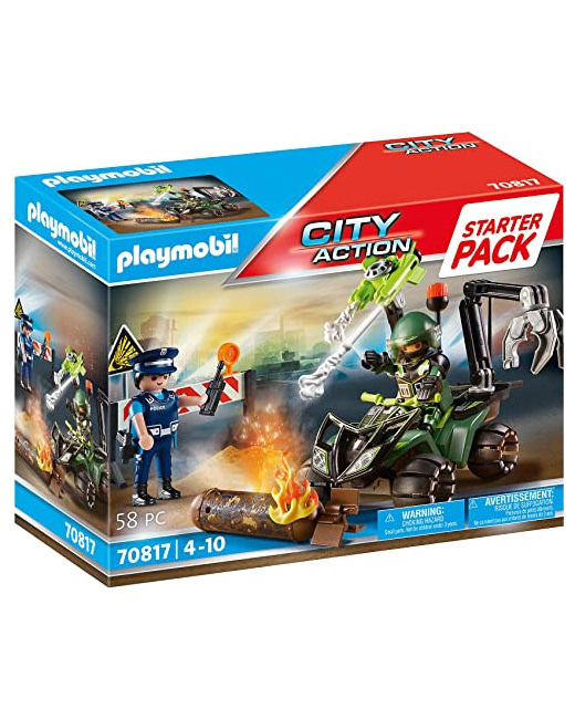 Playmobil City Action - Policier et démineur