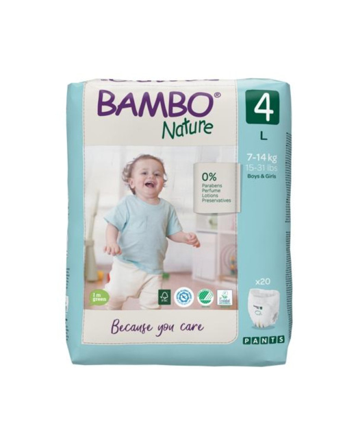 Culottes d'apprentissage Bambo Nature