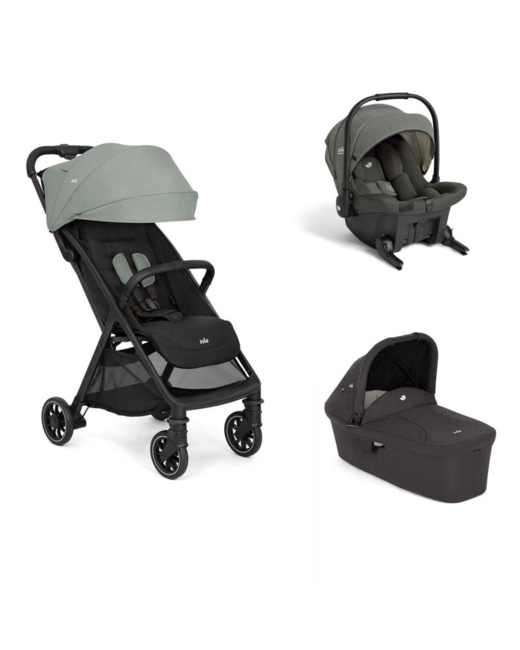 Poussette trio pact pro + siège auto sprint + nacelle ramble