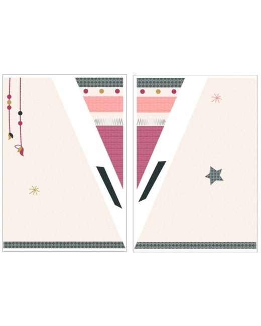 Stickers muraux tipi Timouki