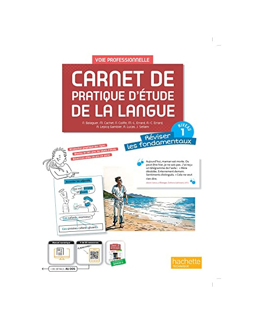 Carnet de pratique d'étude de la langue voie professionnelle niveau 1 - Livre élève - éd. 2023