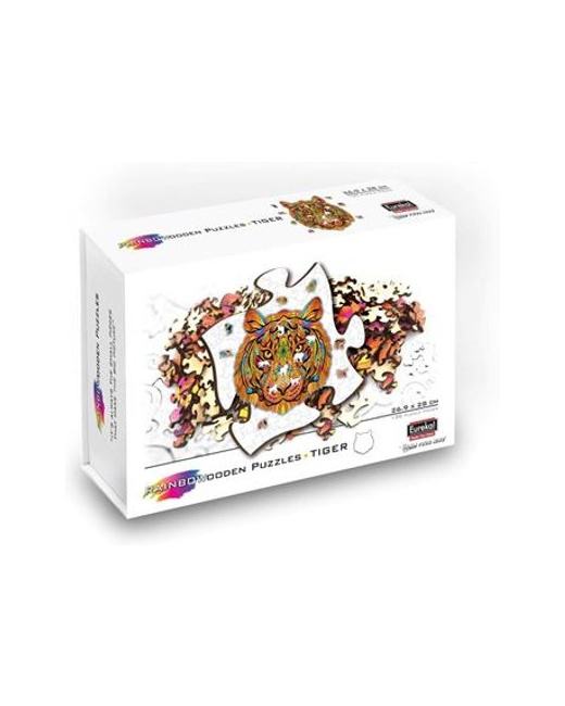 Rainbow Wooden Puzzle TIGRE